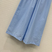 Loewe Pants Blue Cotton
