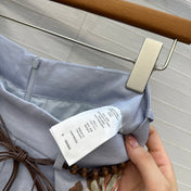 ZIMMER LAVENDER GRAY PATTERNED SHORTS 264427