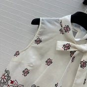 MIUMIU SLEEVELESS TOP AND SKIRT SET 264447