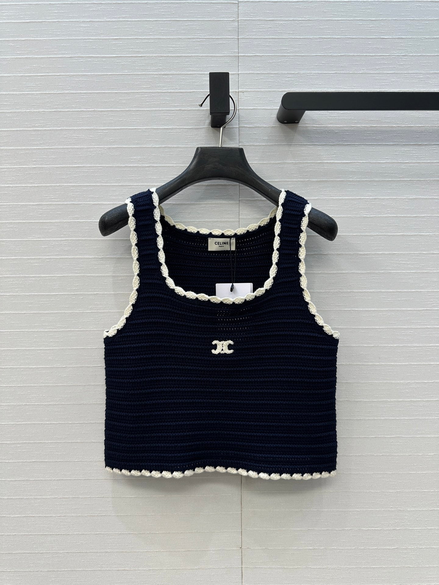 CELINE SLEEVELESS KNIT TOP 268312