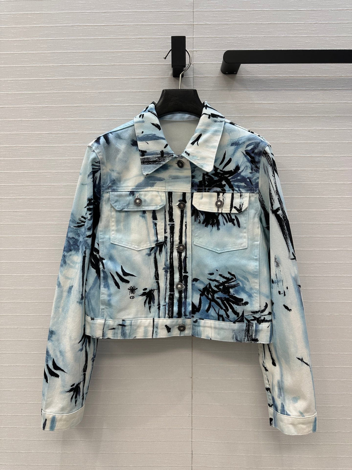 DIOR PRINTED DENIM JACKET 268202