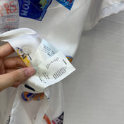 LV SHORT-SLEEVE PRINTED SILK BLOUSE 268226