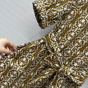 MAX MARA SHORT SLEEVE DRESS 268253