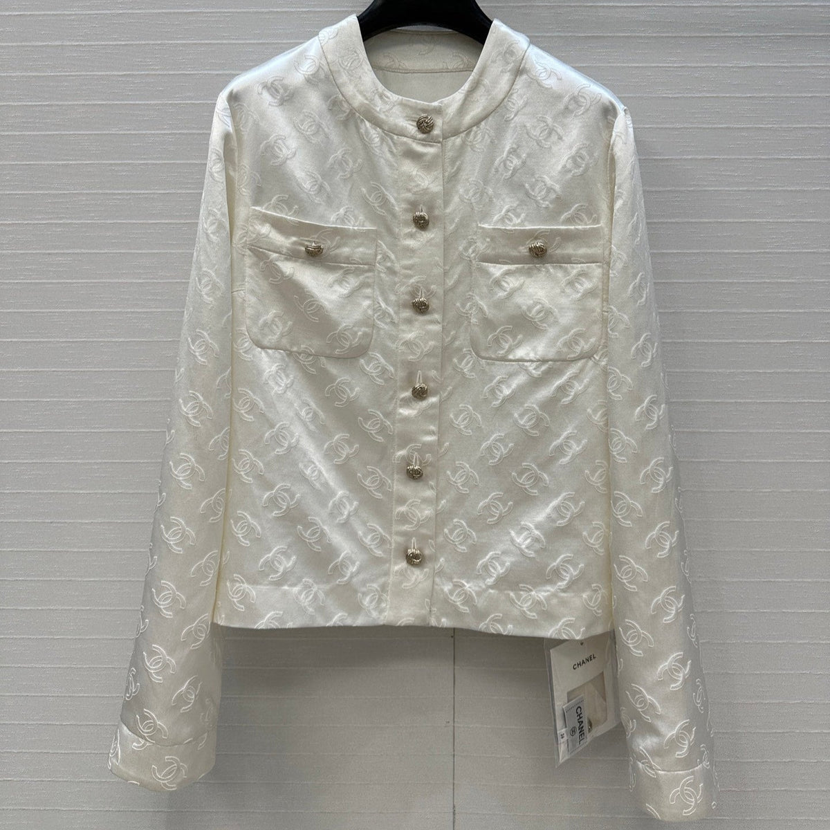 CHANEL ROUND-NECK JACKET 276094