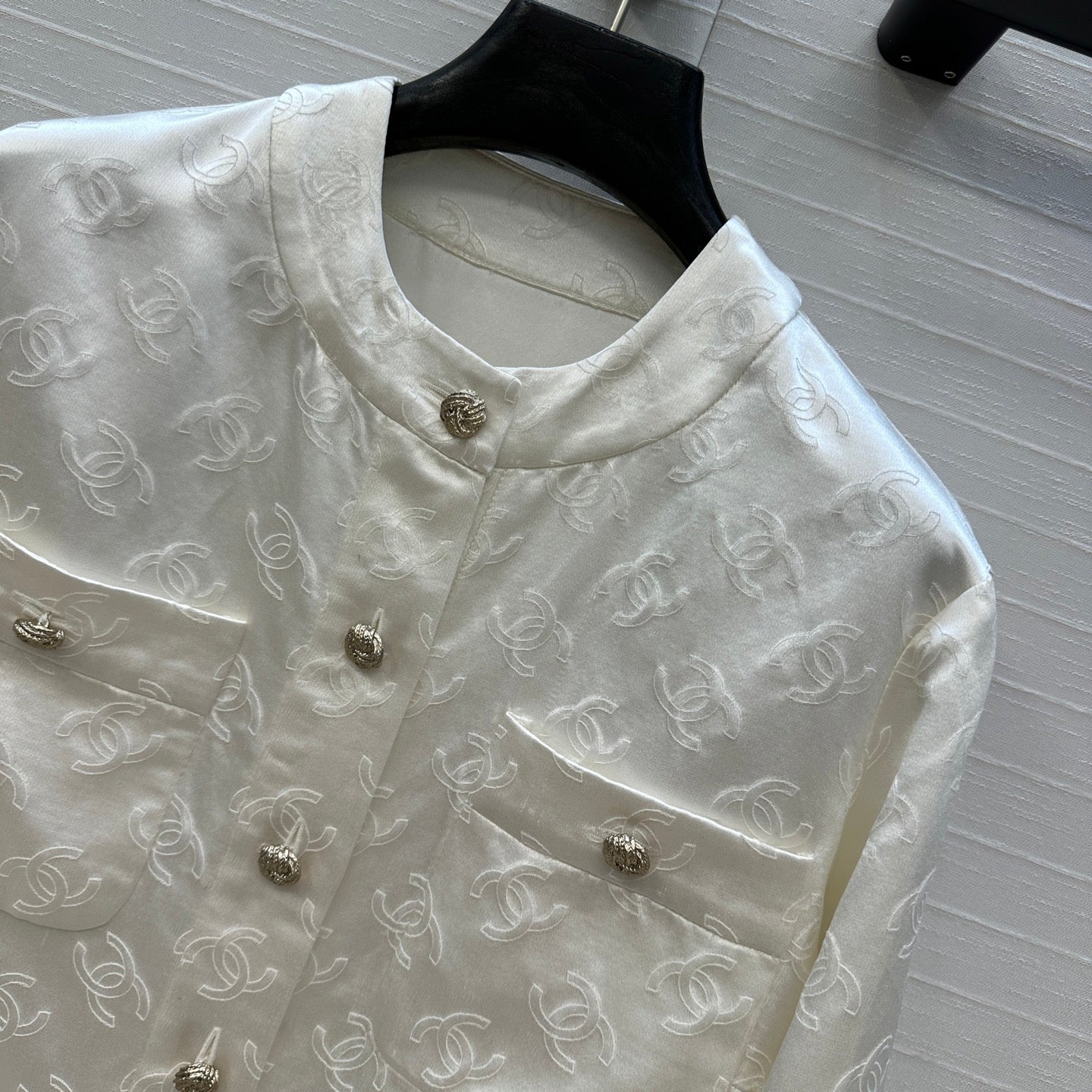 CHANEL ROUND-NECK JACKET 276094