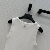 CHANEL SLEEVELESS TOP STYLE 62