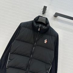 MONCLER 25S SHEARLING AND DOWN JACKET 234