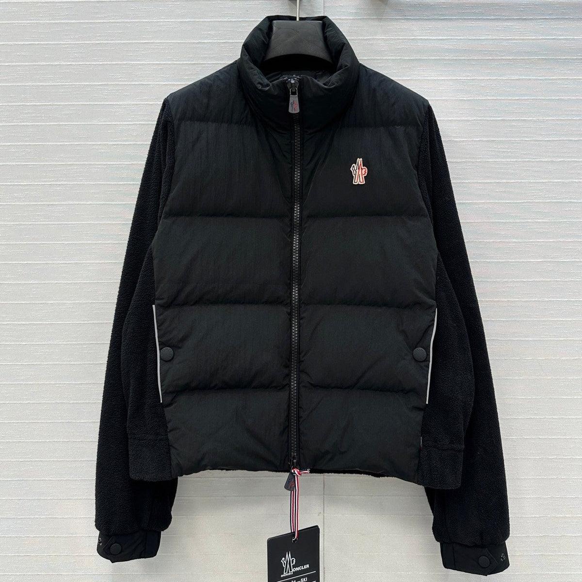 MONCLER 25S SHEARLING AND DOWN JACKET 234
