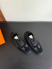 SKATEBOARD SHOES BLACK SUEDE