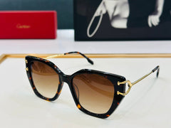 C DE BUTTERFLY FRAME SUNGLASSES 530154 IN METAL AND ACETATE