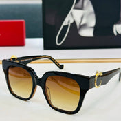 PANTHÈRE SQUARE FRAME SUNGLASSES 575857 IN ACETATE
