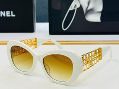 CAT EYE SUNGLASSES CH9170 IN ACETATE GOLD METAL