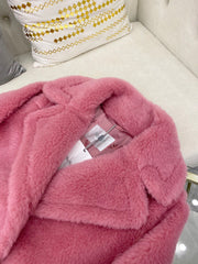 MAX MARA 25S TEDDY SHORT JACKET 073