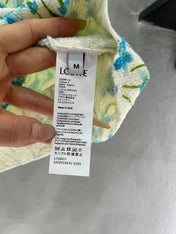 LOEW 25S SHORT SLEEVE SWEATER KNIT FLORAL 264994