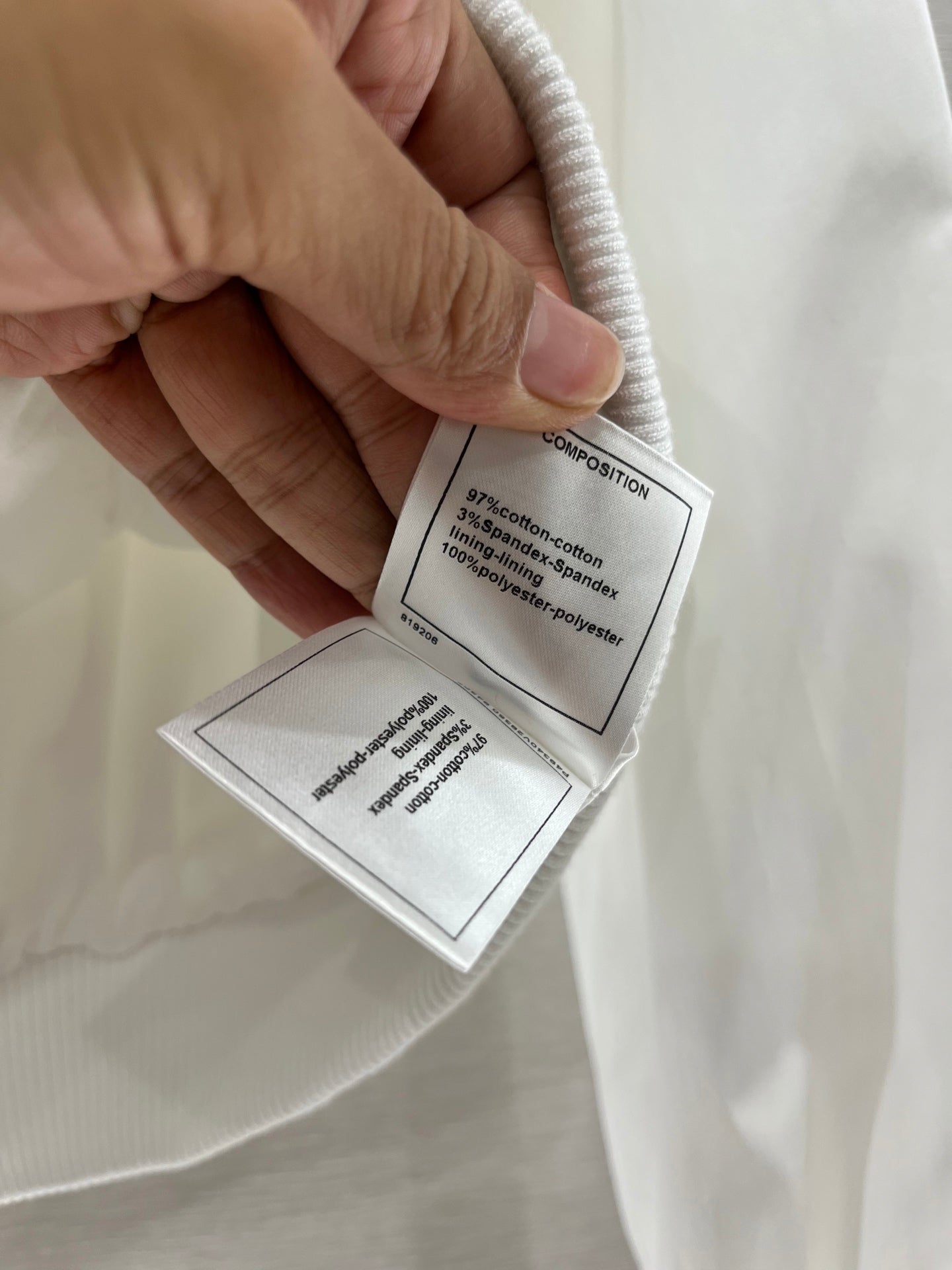 CHANEL 25S HOODED JACKET IN COTTON 264977