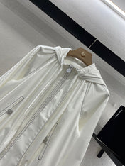 CHANEL 25S HOODED JACKET IN COTTON 264977