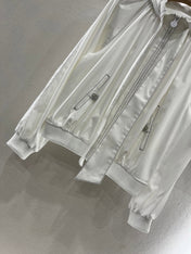 CHANEL 25S HOODED JACKET IN COTTON 264977