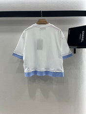 GUCCI SHORT-SLEEVE T-SHIRT WITH TRIM DETAIL 274640