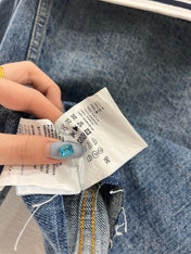 MIUMIU DENIM JACKET AND SKIRT SET 274644