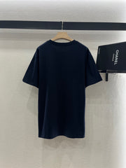 LOEWE T-SHIRT WITH FLORAL EMBROIDERY 274666