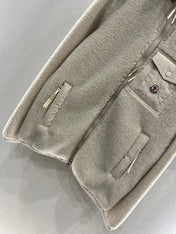 MONCLER 25S JACKET IN BEIGE 307590