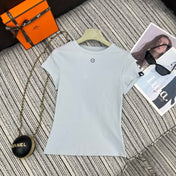 HERMES 26S SHORT SLEEVED CREW NECK T-SHIRT 494