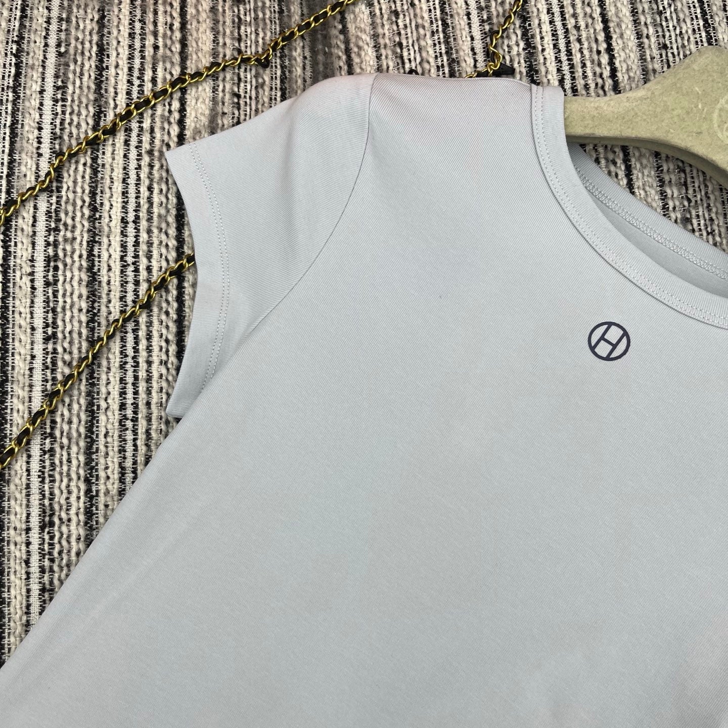 HERMES 26S SHORT SLEEVED CREW NECK T-SHIRT 494