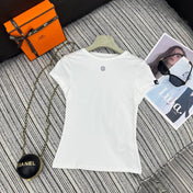 HERMES 26S SHORT SLEEVED CREW NECK T-SHIRT 493