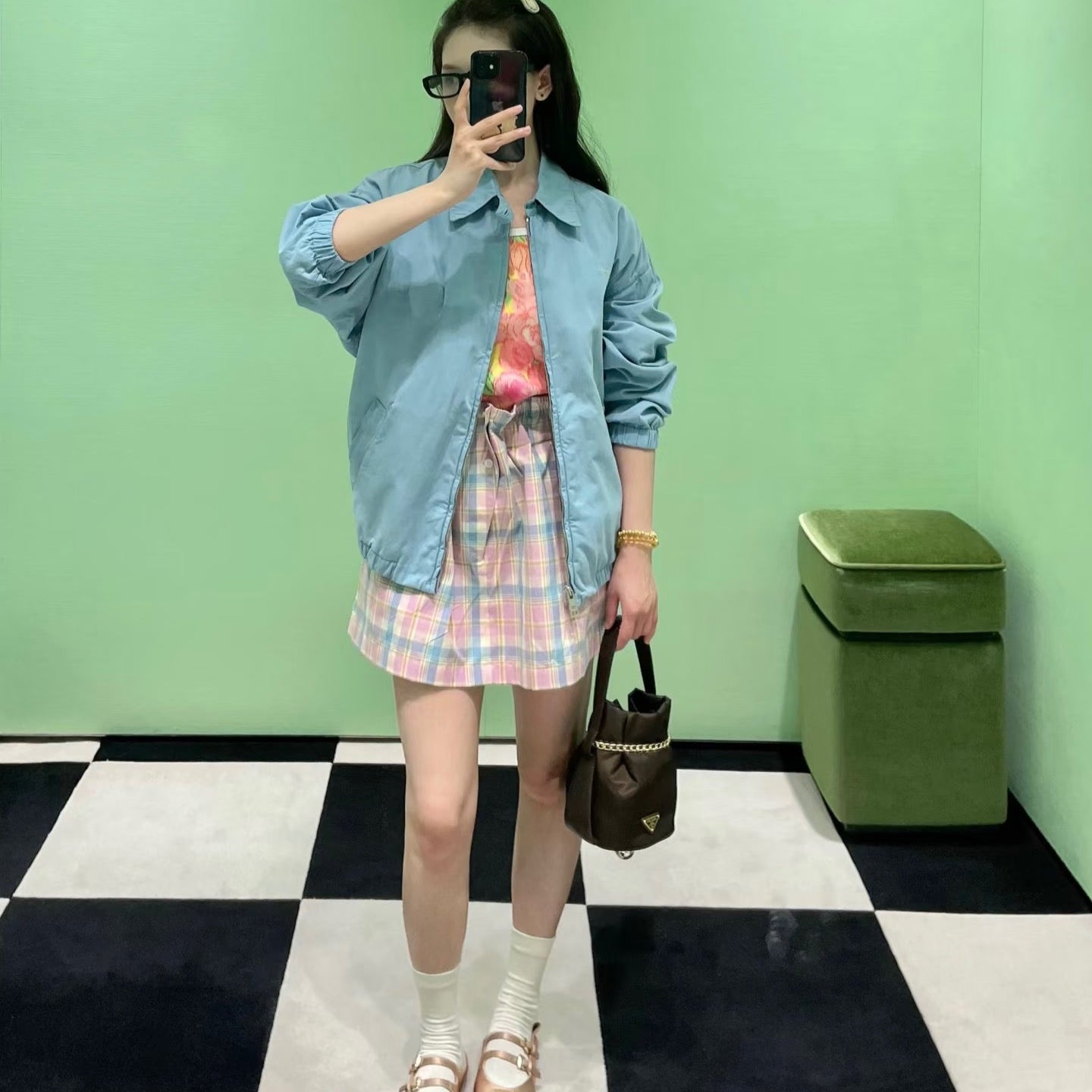 PRADA MINI SKIRT STYLE 203