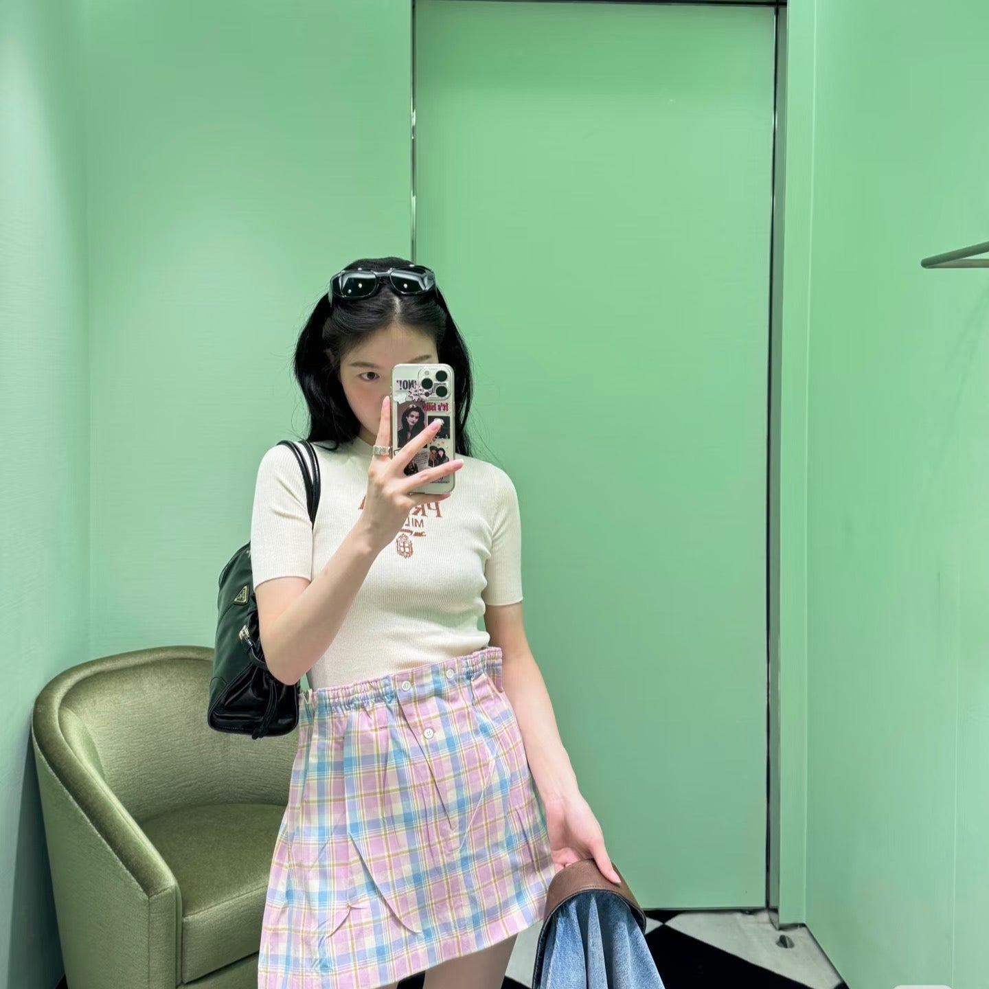 PRADA MINI SKIRT STYLE 203