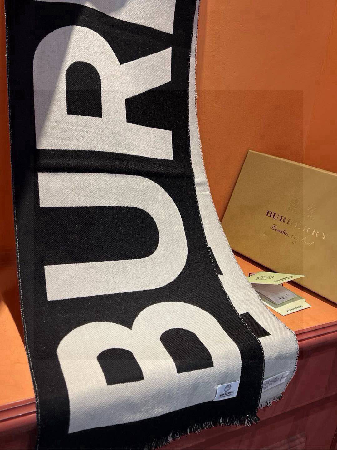 BBR SCARF 188 CM IN CASHMERE 551357