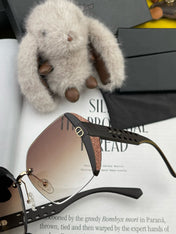 MONTAIGNE SQUARE SUNGLASS CD5296 IN ACETATE