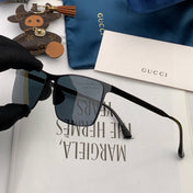 RECTANGULAR FRAME SUNGLASSES G2805 IN METAL