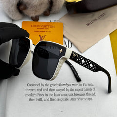 SQUARE SUNGLASSES L2132 IN ACETATE