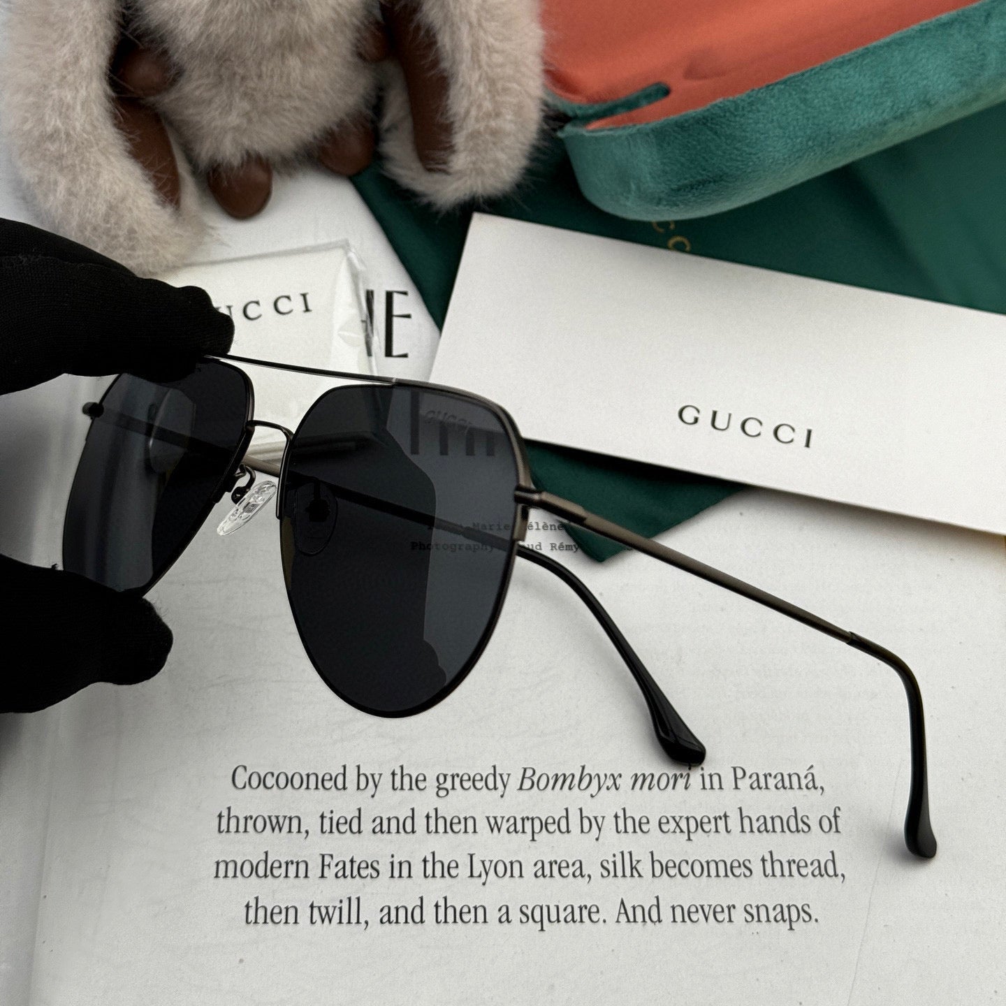 AVIATOR FRAME SUNGLASSES G1702 IN METAL