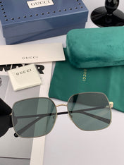 SQUARE FRAME SUNGLASSES G2374 IN METAL