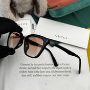 FOLDABLE SQUARE FRAME SUNGLASSES G4319 IN ACETATE