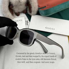 RECTANGULAR FRAME SUNGLASSES G0110 IN ACETATE