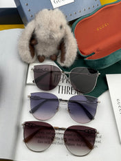 BUTTERFLY FRAME SUNGLASSES G3635 IN METAL