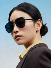 AVIATOR FRAME SUNGLASSES G9203 IN METAL
