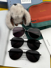 AVIATOR FRAME SUNGLASSES G9203 IN METAL