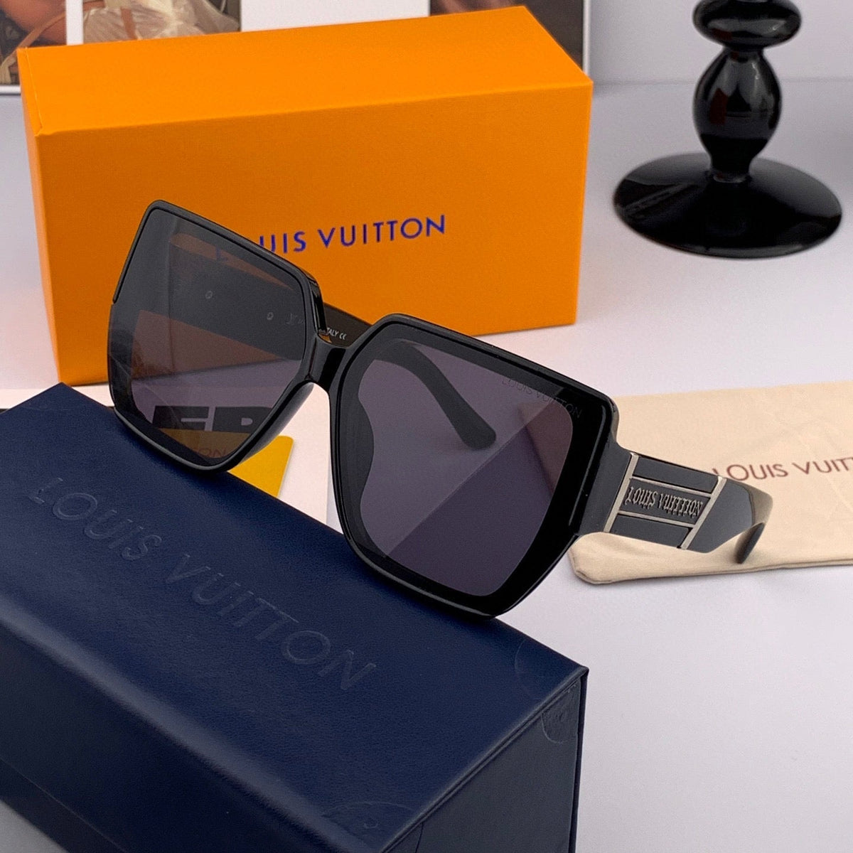 SQUARE SUNGLASSES L6303 IN ACETATE