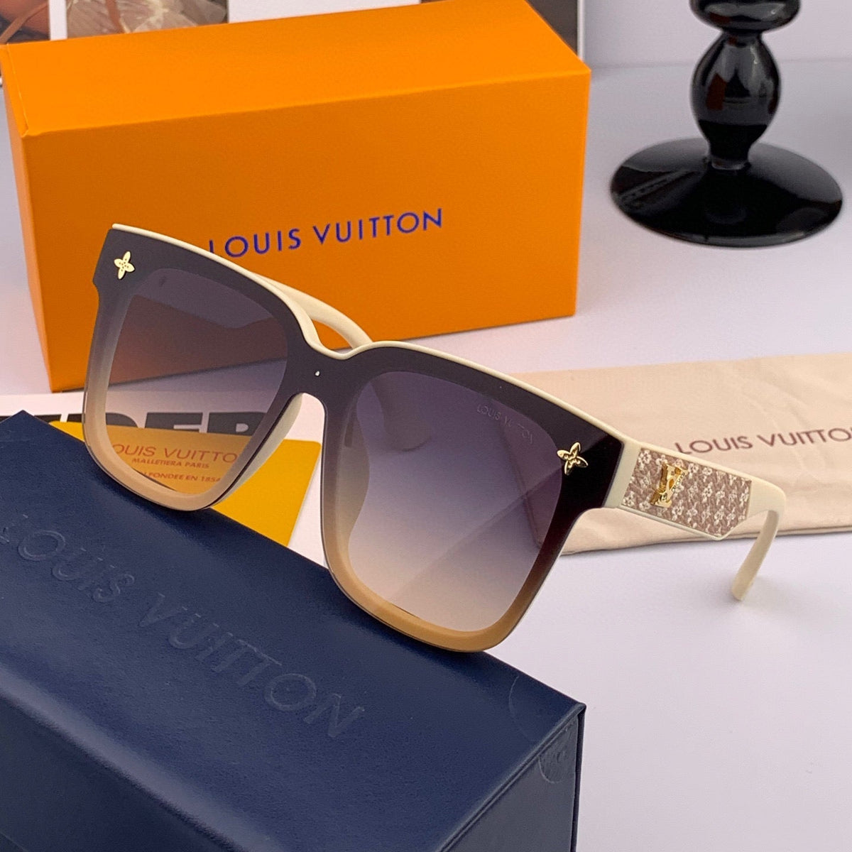 SQUARE ROUND SUNGLASSES L6303 IN ACETATE