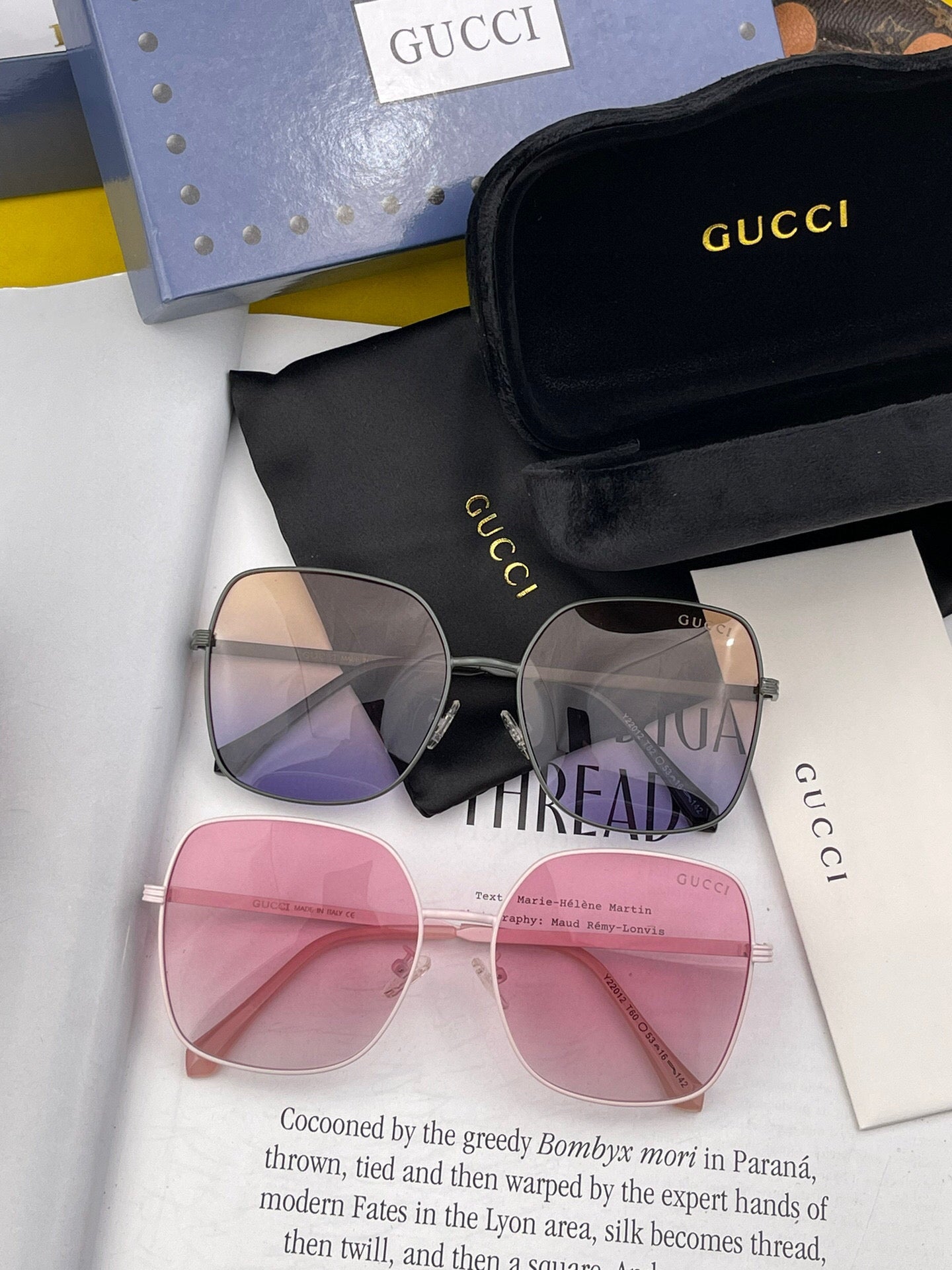 SQUARE FRAME SUNGLASSES G22201 IN METAL