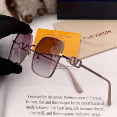 SQUARE SUNGLASSES L6375 IN METAL