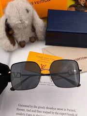 SQUARE SUNGLASSES L6375 IN METAL