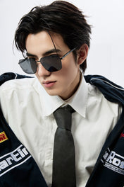 SQUARE FRAME SUNGLASSES G61806 IN METAL