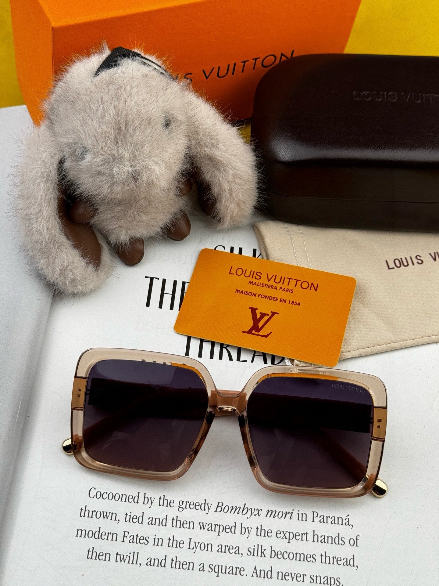 LARGE SQUARE SUNGLASS L6250 IN ACETATE