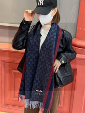 CHANEL 25S SCARF 190 IN CASHMERE 718528