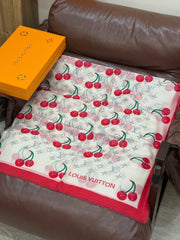 LV SCARF 140 CM IN CASHMERE 721491